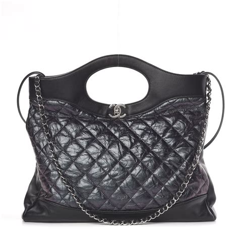 chanel aged calfskin bag